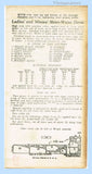New York 193: 1930s Classic Uncut Misses Street Dress 36 B Vintage Sewing Pattern