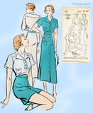 New York 220: 1930s Uncut Misses Sports Ensemble 34 B Vintage Sewing Pattern