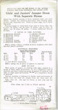 1930s Vintage New York Sewing Pattern 40 Uncut Misses Backless Sun Dress 30 B