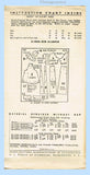 New York 562: 1930s Chic Uncut Misses Street Dress Sz 32 B Vintage Sewing Pattern