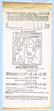 New York 569: 1930s Stunning Uncut Misses Gown Sz 29 Bust Vintage Sewing Pattern