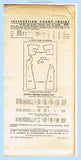 New York 655: 1930s Uncut Misses Bare Back Dress 31B Vintage Sewing Pattern