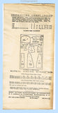New York 696: 1930s Lovely Uncut Misses Street Dress 36B Vintage Sewing Pattern