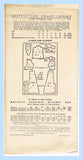 New York 705: 1930s Stylish Uncut Misses Street Dress 34B Vintage Sewing Pattern