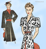 New York 710: 1930s Stylish Uncut Misses Tunic Blouse 38 B Vintage Sewing Pattern