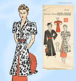 New York 710: 1930s Stylish Uncut Misses Tunic Blouse 38 B Vintage Sewing Pattern