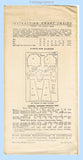 New York 711: 1930s Stylish Uncut Misses Street Dress 34B Vintage Sewing Pattern