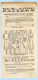 New York 746: 1930s Sexy Uncut Misses Chic Halter Dress 32B Vintage Sewing Pattern