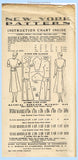 New York 752: 1930s Stylish Uncut Misses 2 PC Dress Sz 38 B Vintage Sewing Pattern