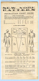 New York 754: 1930s Uncut Misses Afternoon Dress 36 B Vintage Sewing Pattern