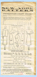 New York 771: 1930s Uncut Misses Dress & Jacket 34 B Vintage Sewing Pattern