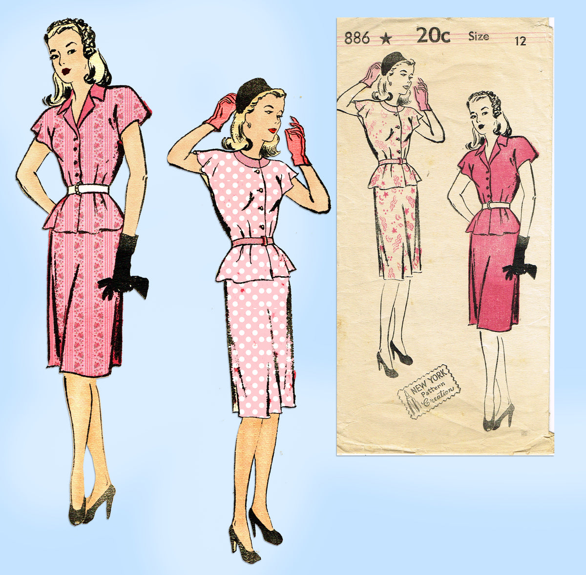 Vogue 6992: 1950s Misses Camisole & Stole 32 B Vintage Sewing Pattern ...