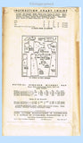 New York 916 1930s Uncut Misses Movie Starlet Dress 32B Vintage Sewing Pattern