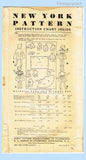 1940s Vintage New York Sewing Pattern 966 20 Inch Little Girl Doll Clothes Set
