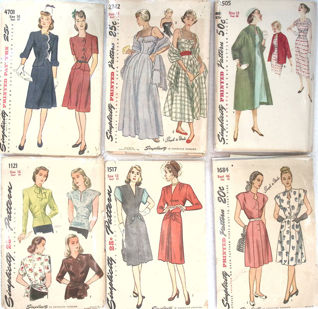 Vintage4me2 Sewing Patterns