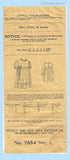 New Idea 7854: 1910s Sweet Baby Girls Dress Size 20 Bust Vintage Sewing Pattern