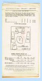 New York 143: 1930s Uncut Misses Afternoon Dress Sz 38 B Vintage Sewing Pattern