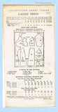 New York 1538: 1930s Stylish Uncut Misses Street Dress 38B Vintage Sewing Pattern