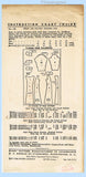 1930s Vintage New York Sewing Pattern 703 Uncut Little Girls Winter Coat Sz 8