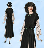 Ladies Home Journal 3168: 1920s Uncut Misses Dress 34 B Vintage Sewing Pattern