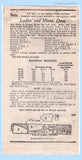 Own Name 130: 1930s Uncut Misses Tennis Dress Sz 32 Bust Vintage Sewing Pattern