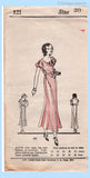 Original 1933 Own Name Pattern No. 121 - Ladies', Misses' and Juniors' Dress