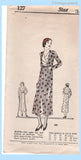 Original 1933 Own Name Pattern No. 127 - Ladies' and Misses' Separate Blouse, Jacket and Skirt