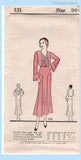 Original 1933 Own Name Pattern No. 131 - Ladies' and Misses' Dress and Eton Jacket