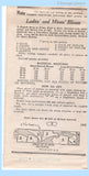 Own Name 142: 1930s Uncut Misses Wrap Blouse Size 36 Bust Vintage Sewing Pattern