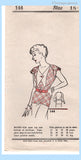 Own Name 144: 1930s Uncut Misses Sporty Blouse Sz 36 Bust Vintage Sewing Pattern