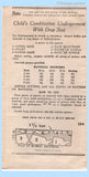 Own Name 154: 1930s Uncut Toddler Girls Combination Size 2 Vintage Sewing Pattern