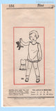 Original 1933 Own Name Pattern No. 154 - Child's Combination Undergarment With Drop Seat