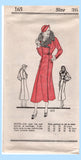 Original 1933 Own Name Pattern No. 165 - Ladies' and Misses' Coat