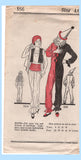 Original 1933 Own Name Pattern No. 166 - Turkish and Pierrot Masquerade Costumes