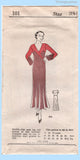 Original 1933 Own Name Pattern No. 101 - Front-Closing Dress