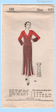 Original 1933 Own Name Pattern No. 101 - Front-Closing Dress