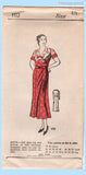 Own Name 102: 1930s Uncut Plus Size Street Dress 48 Bust Vintage Sewing Pattern