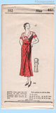 Original 1933 Own Name Pattern No. 102 - Ladies' and Misses' Dress