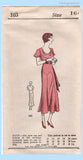 Original 1933 Own Name Pattern No. 103 - Juniors', Misses' and Ladies' Dress