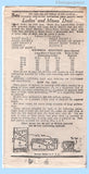 Own Name 104: 1930s Uncut Plus Size Womens Dress 40 B Vintage Sewing Pattern