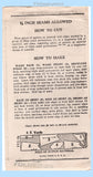 Own Name 112: 1930s Rare Uncut Plus Size Slip 40 Bust Vintage Sewing Pattern