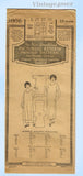 Pictorial Review 3006: 1920s Sweet Girls Nightgown Size 6 Vintage Sewing Pattern