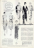1920s Pictorial Review August 1928 Fashion Flyer Sewing Pattern Catalog 12 pgs Instant Download