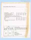 1970s Vintage Polynesian Sewing Pattern 180 Anela Culotte Jumpsuit Sz 38 B