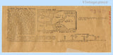 1910s Vintage Pictorial Review Sewing Pattern 5617 Rare Misses Coatee Jacket Sz 34 B