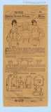 Pictorial Review 8192: 1910s Rare Misses Blouse Sz 34 B Vintage Sewing Pattern