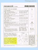 1970s Vintage Redbook Sewing Pattern 1900 Classic Misses Cape & Maxi Dress Sz 34 B