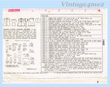 1950s Vintage Simplicity Sewing Pattern 1443 Uncut Easy Infant Layette Set w Boat App