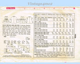 Simplicity Pattern 1936 Envelope Back