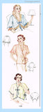 1930s Vintage Simplicity Sewing Pattern 1559 Misses Bedjacket Size 32 to 34 Bust
